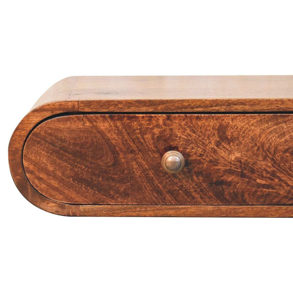 Artisan Furniture Wall Mounted California Walnut Console Table - Artisan Furniture - Flyclothing LLC