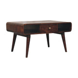 Artisan Furniture Curved California Walnut Coffee Table - Artisan Furniture - Flyclothing LLC