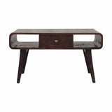 Artisan Furniture Curved California Walnut Coffee Table - Artisan Furniture - Flyclothing LLC