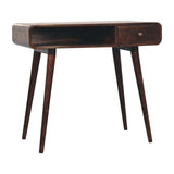 Artisan Furniture Curved California Walnut Writing Desk - Artisan Furniture - Flyclothing LLC