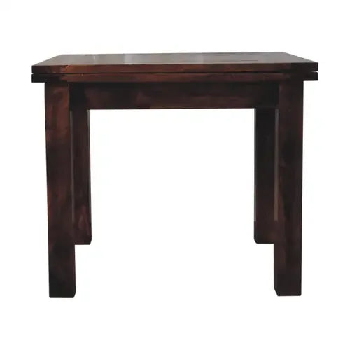 California Walnut Extendable Butterfly Dining Table - Artisan Furniture - Flyclothing LLC