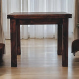 California Walnut Extendable Butterfly Dining Table - Artisan Furniture - Flyclothing LLC