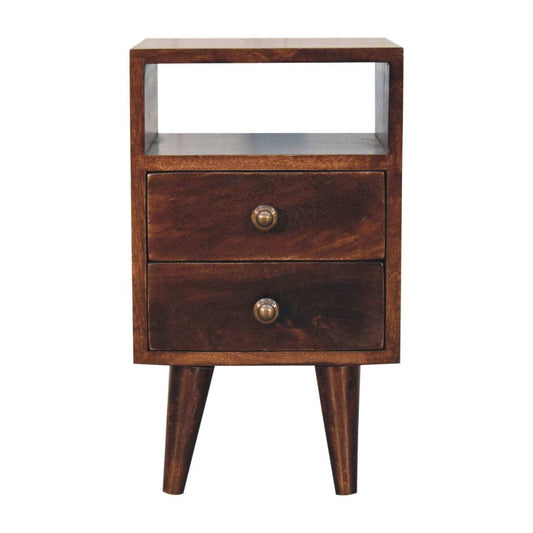 Artisan Furniture Mini Classic California Walnut Bedside - Artisan Furniture - Flyclothing LLC