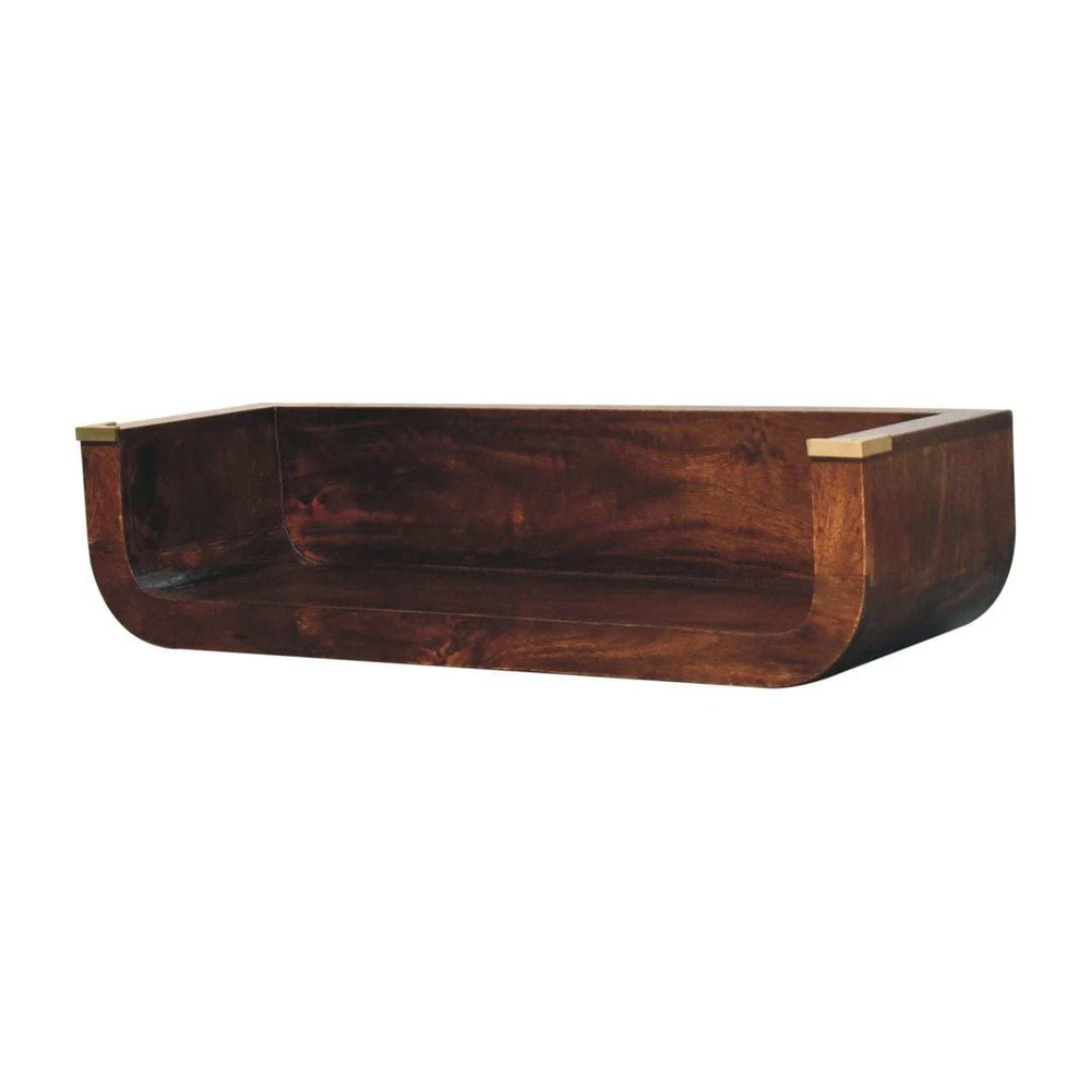Artisan Furniture Indira California Walnut Floating Console Table - Artisan Furniture - Flyclothing LLC