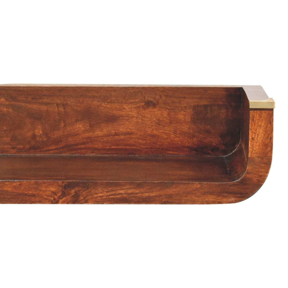 Artisan Furniture Indira California Walnut Floating Console Table - Artisan Furniture - Flyclothing LLC