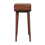 Artisan Furniture Mini Honey Caramel Dressing Table with Foldable Mirror - Artisan Furniture - Flyclothing LLC