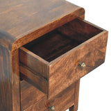California Walnut Naya Bedside - Artisan Furniture - Flyclothing LLC