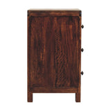 California Walnut Naya Bedside - Artisan Furniture - Flyclothing LLC