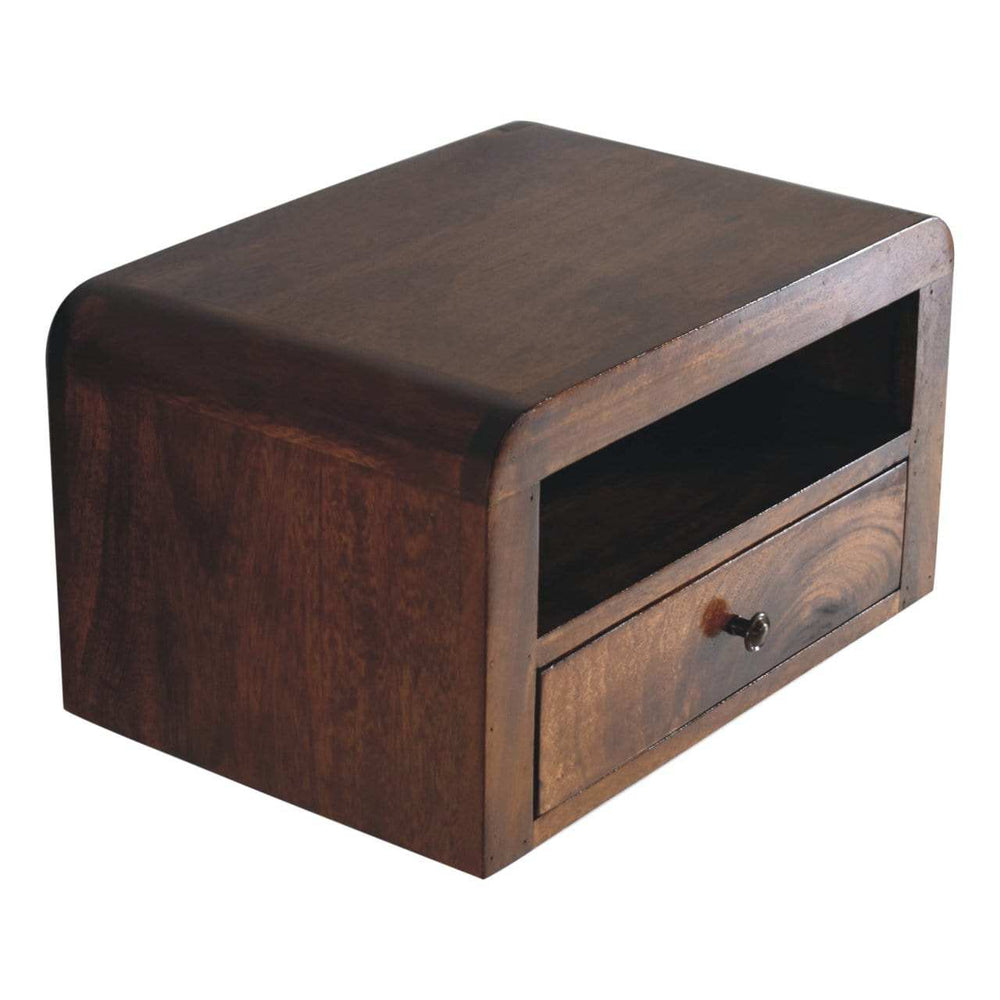 Artisan Chunky Chestnut Floating Bedside - Artisan Furniture - Flyclothing LLC