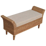 Riviera Woven Bench - Artisan Furniture - Flyclothing LLC