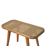 Larissa Rattan Bench - Artisan Furniture - Flyclothing LLC