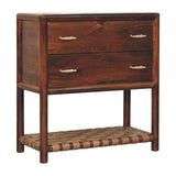 Artisan Furniture Regency Woven 2-Drawer Nightstand - Artisan Furniture - Flyclothing LLC
