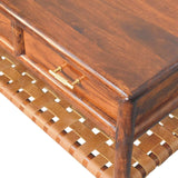 Artisan Furniture Regency Woven Console Table with 2 drawers - Artisan Furniture - Flyclothing LLC