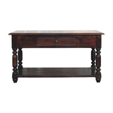 Artisan Furniture Turned Legs Cherry Console Table - Artisan Furniture - Flyclothing LLC