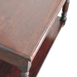 Artisan Furniture Turned Legs Cherry Console Table - Artisan Furniture - Flyclothing LLC