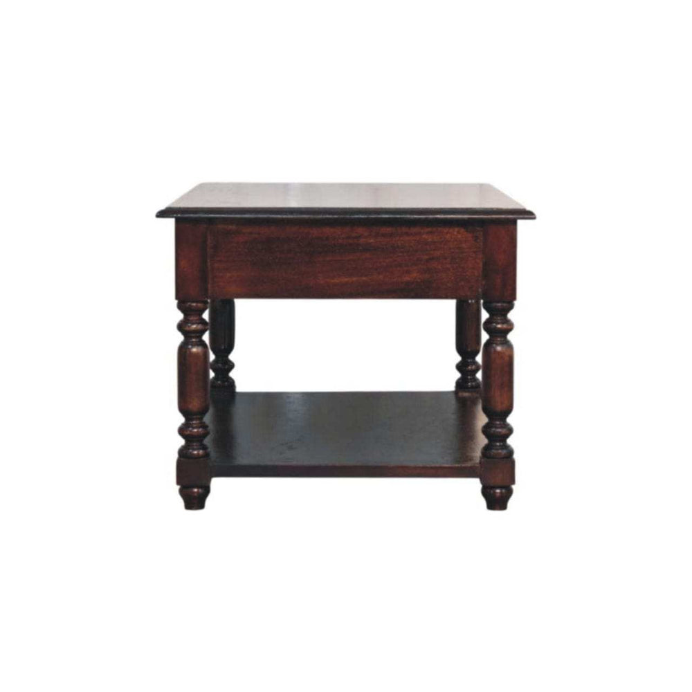 Artisan Furniture Turned Legs Cherry Console Table - Artisan Furniture - Flyclothing LLC