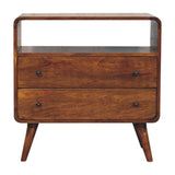 Artisan Furniture Curved Nordic Charm Console - Artisan Furniture - Flyclothing LLC