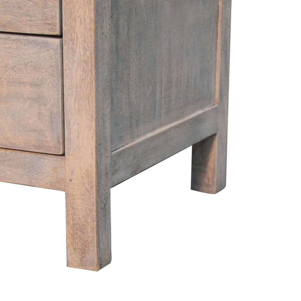 Artisan Furniture Acid Wash 2 Drawer Open Bedside - Artisan Furniture - Flyclothing LLC