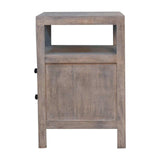 Artisan Furniture Acid Wash 2 Drawer Open Bedside - Artisan Furniture - Flyclothing LLC