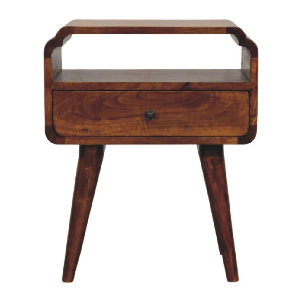 Newton Chestnut Nightstand - Artisan Furniture - Flyclothing LLC