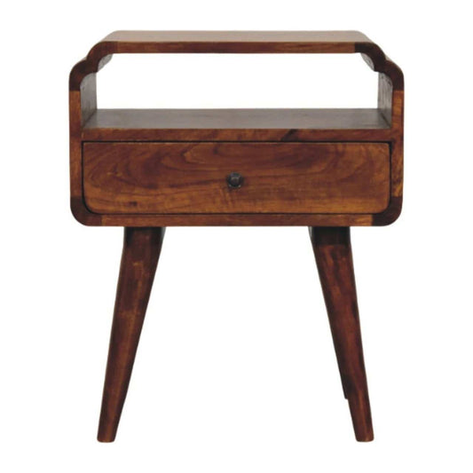 Newton Chestnut Nightstand - Artisan Furniture - Flyclothing LLC