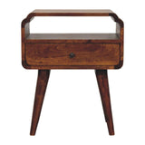 Newton Chestnut Nightstand - Artisan Furniture - Flyclothing LLC