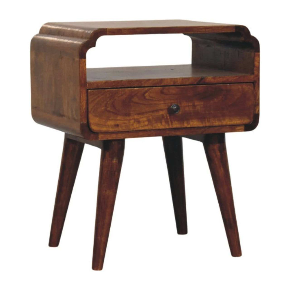 Newton Chestnut Nightstand - Artisan Furniture - Flyclothing LLC