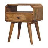 Newton Oak-ish Nightstand - Artisan Furniture - Flyclothing LLC