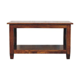 Belmont X-Frame Chestnut Coffee Table - Artisan Furniture - Flyclothing LLC