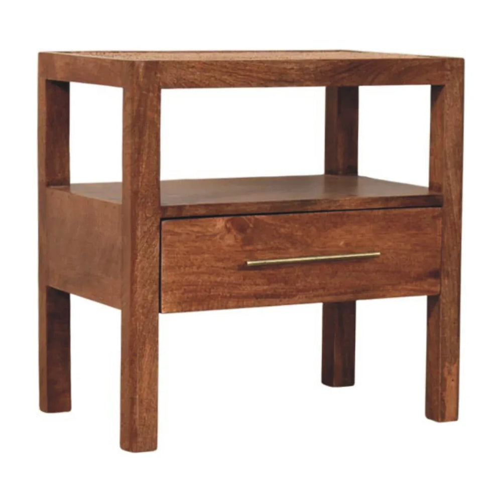The Caldera Bedside Stand - Artisan Furniture - Flyclothing LLC