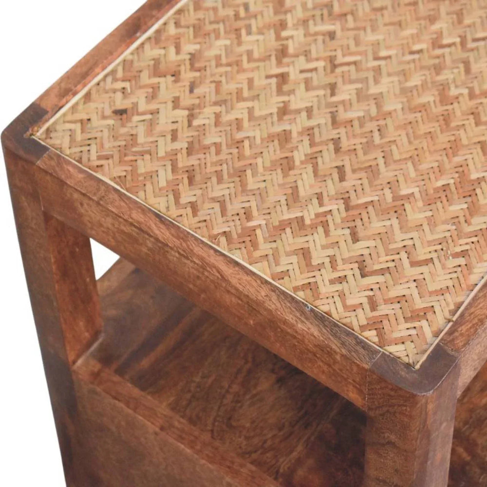 The Caldera Bedside Stand - Artisan Furniture - Flyclothing LLC