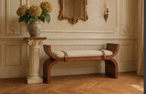Stirrup Curve Bench - Artisan Furniture - Flyclothing LLC