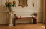 Stirrup Curve Bench