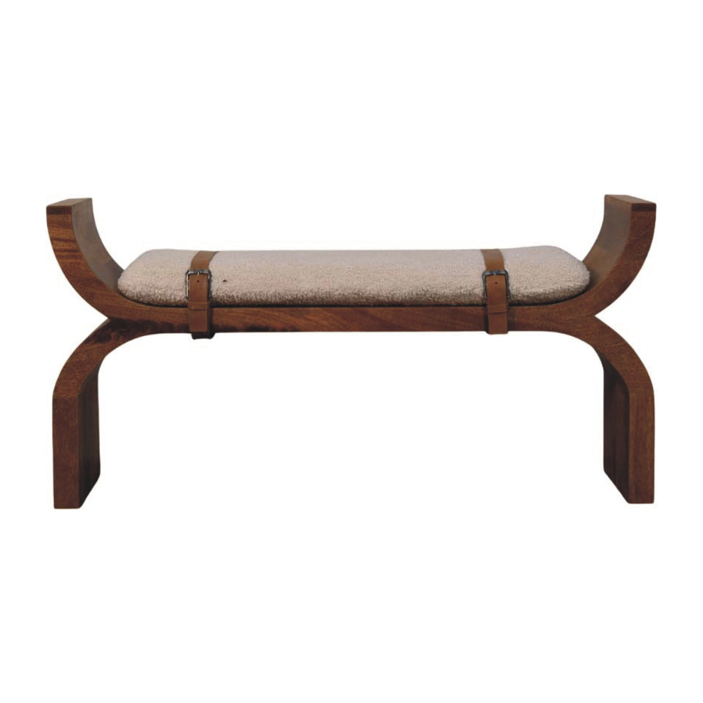 Stirrup Curve Bench