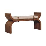Stirrup Curve Bench - Artisan Furniture - Flyclothing LLC