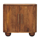 Solis Fluted Mini Sideboard - Artisan Furniture - Flyclothing LLC