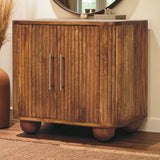 Solis Fluted Mini Sideboard - Artisan Furniture - Flyclothing LLC