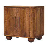 Solis Fluted Mini Sideboard - Artisan Furniture - Flyclothing LLC