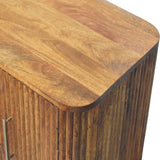 Solis Fluted Mini Sideboard - Artisan Furniture - Flyclothing LLC