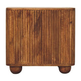 Solis Fluted Mini Sideboard - Artisan Furniture - Flyclothing LLC
