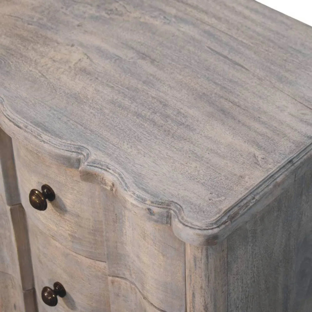 Beaumont Curved Nightstand - Artisan Furniture - Flyclothing LLC