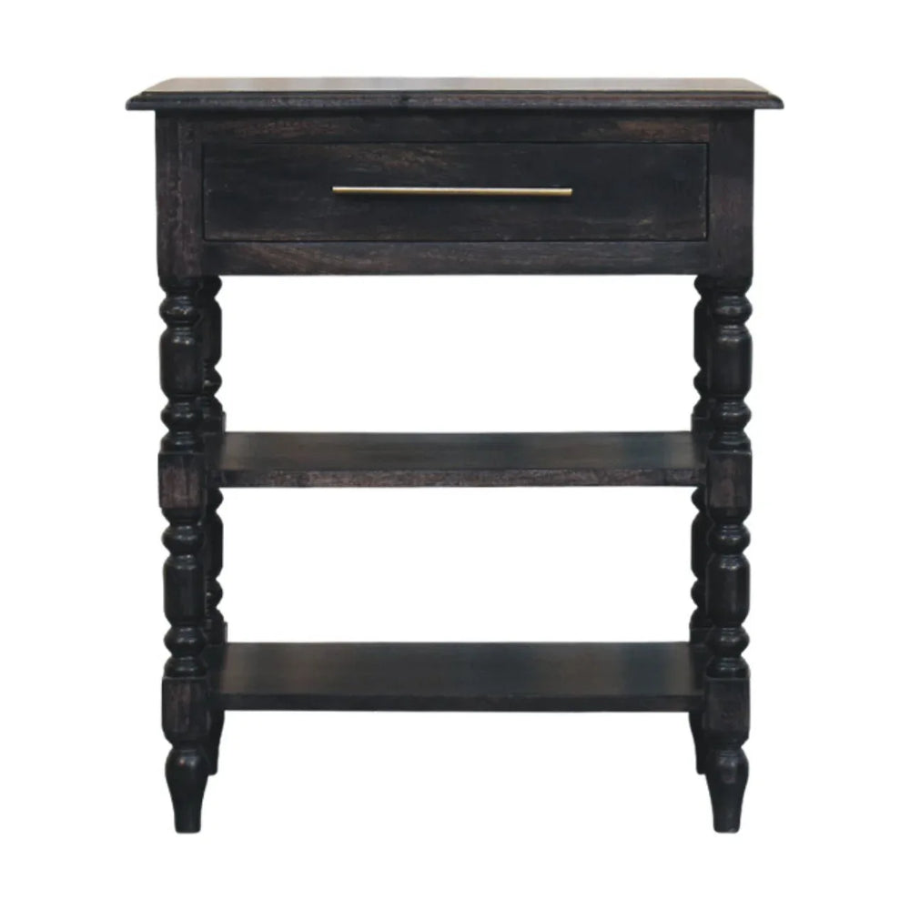 Heritage Turned-Leg Side Table - Artisan Furniture - Flyclothing LLC