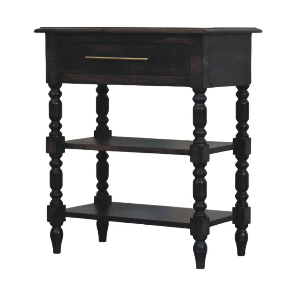 Heritage Turned-Leg Side Table - Artisan Furniture - Flyclothing LLC