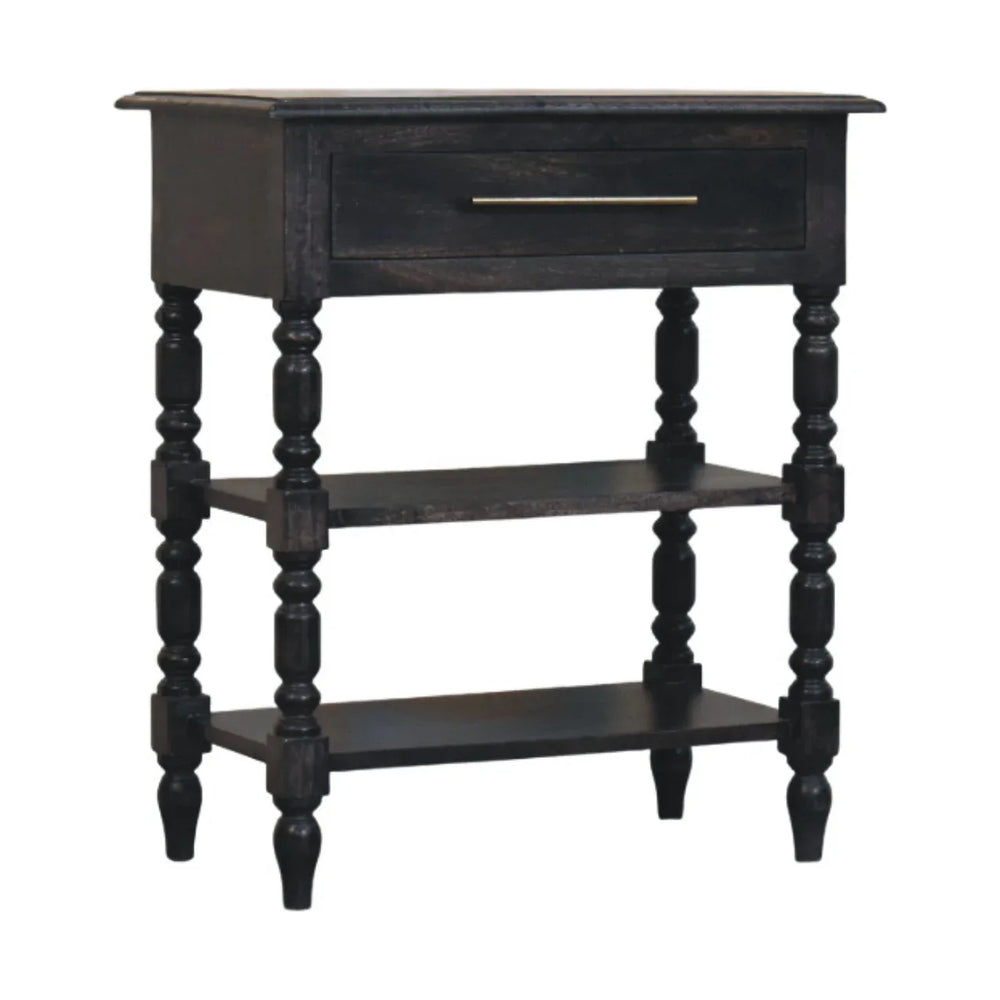 Heritage Turned-Leg Side Table - Artisan Furniture - Flyclothing LLC