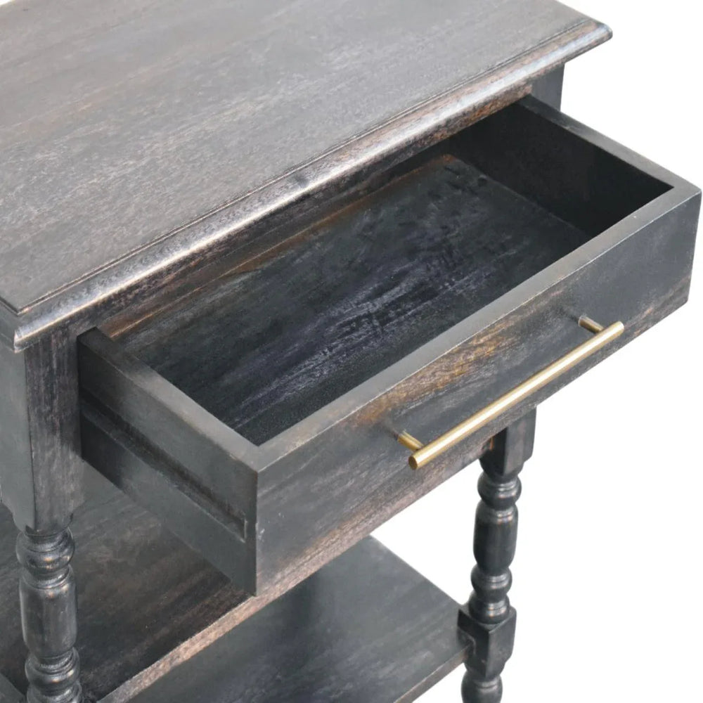 Heritage Turned-Leg Side Table - Artisan Furniture - Flyclothing LLC