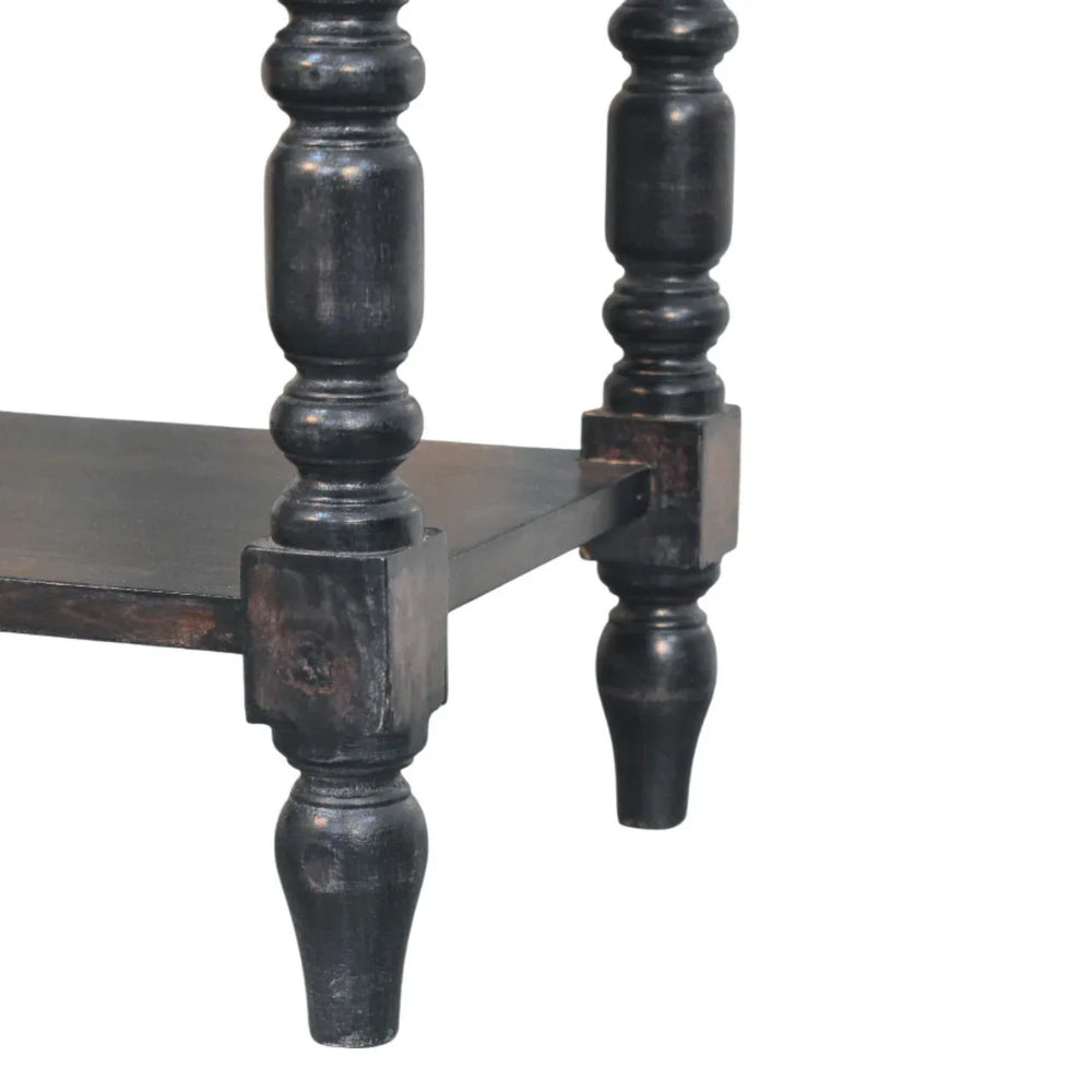 Heritage Turned-Leg Side Table - Artisan Furniture - Flyclothing LLC