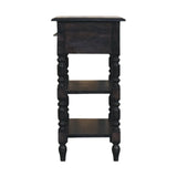 Heritage Turned-Leg Side Table - Artisan Furniture - Flyclothing LLC