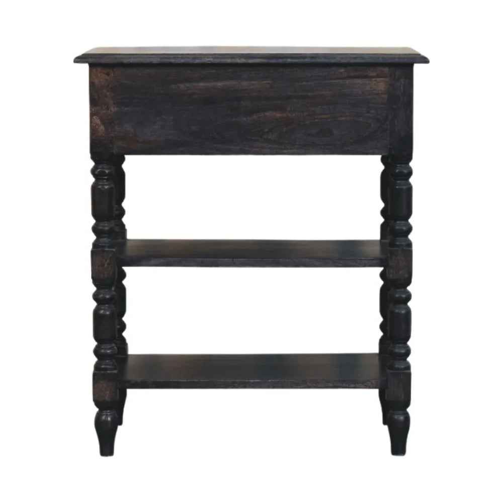 Heritage Turned-Leg Side Table - Artisan Furniture - Flyclothing LLC
