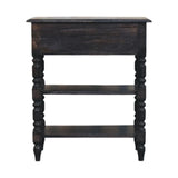 Heritage Turned-Leg Side Table - Artisan Furniture - Flyclothing LLC