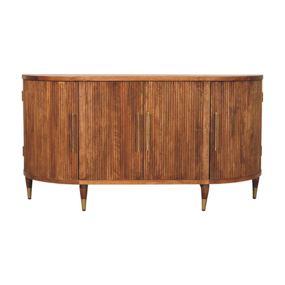 Ravello Curved 4-Door Sideboard - Artisan Furniture - Flyclothing LLC